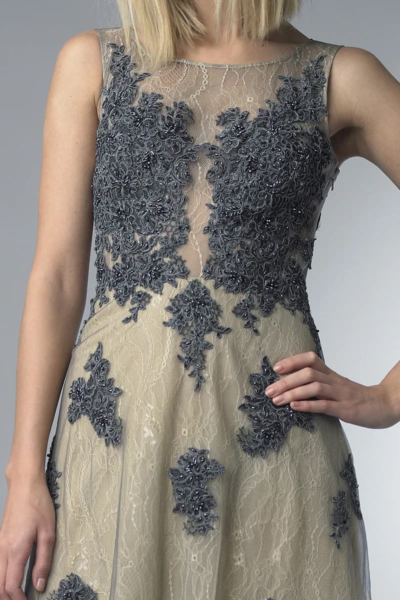 lace flare cocktail dress view 2